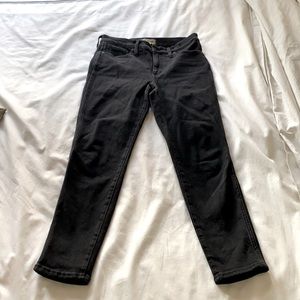 Madewell black skinny jeans